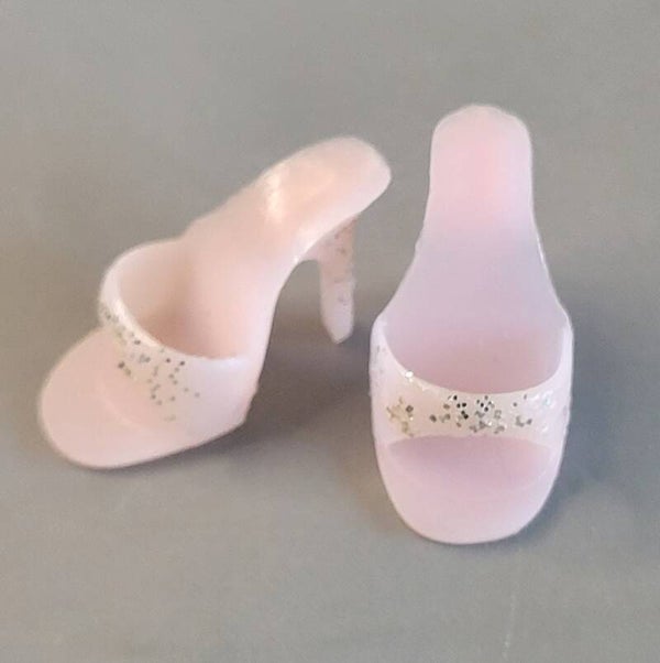 Vintage Barbie OT's with glitter - Light Pink