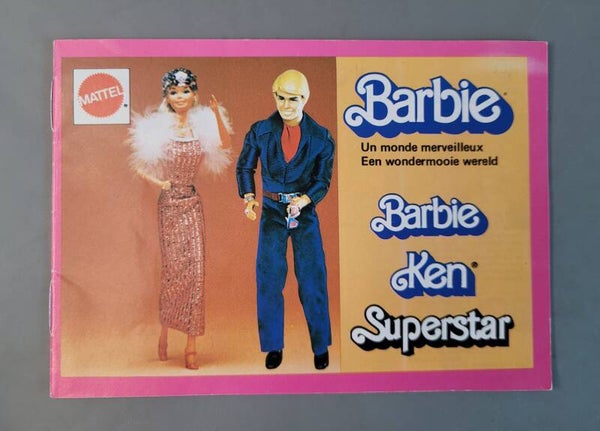 Vintage Barbie Booklet - Barbie / Ken / Superstar