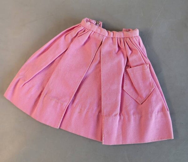 Vintage Barbie Fashion - Cathered Skirt / roze- 1962