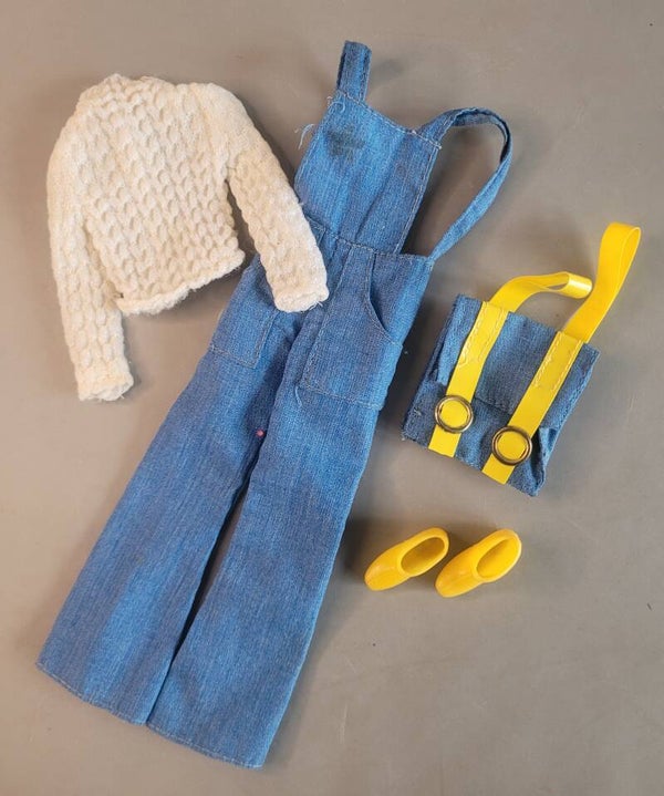 Vintage Francie Fashion #3281 - Cool Coveralls