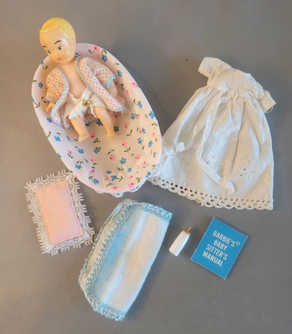 Vintage Barbie set #0953 - Barbie Baby-Sits