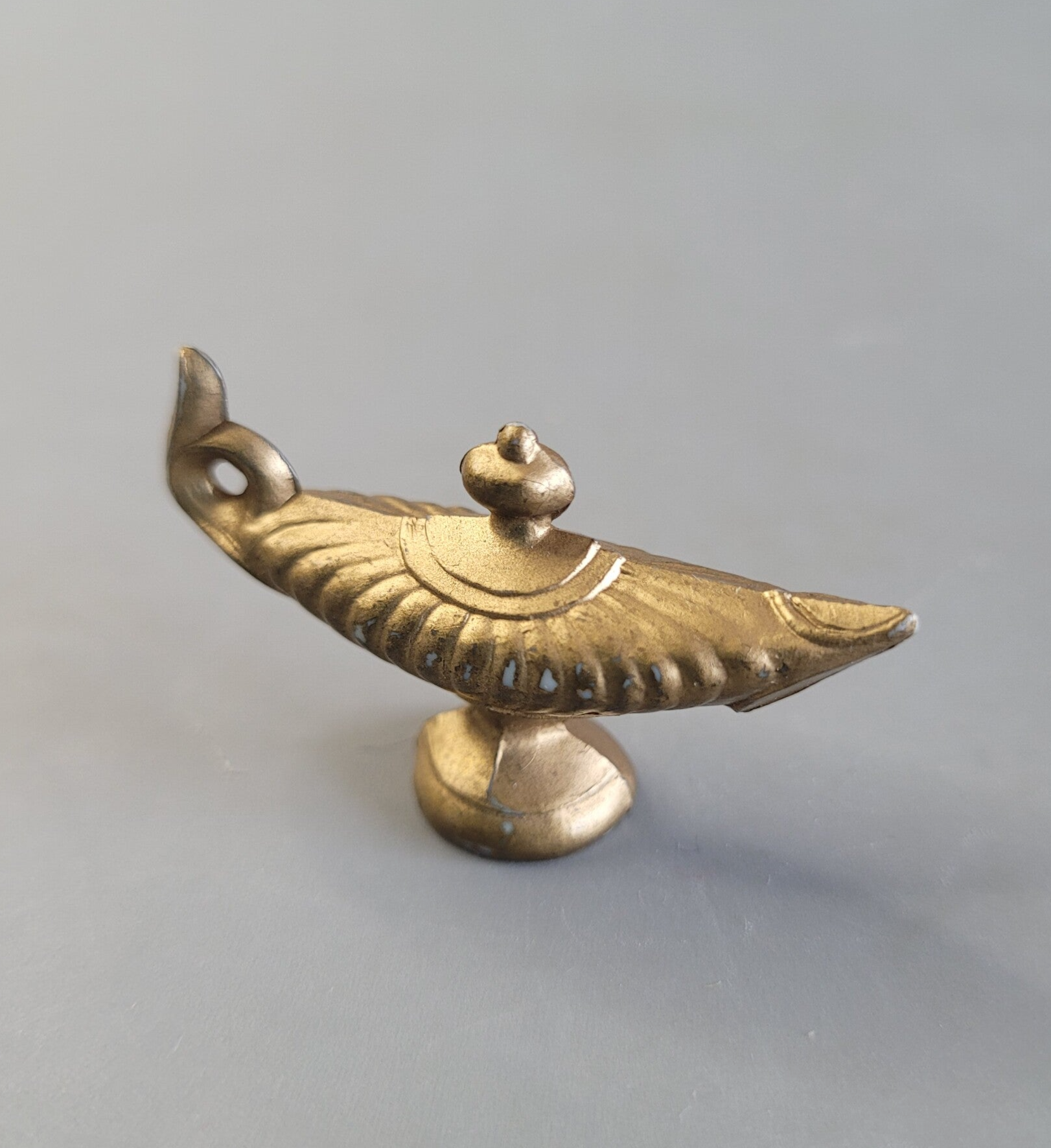 Vintage gouden lamp - Barbie Arabian Night