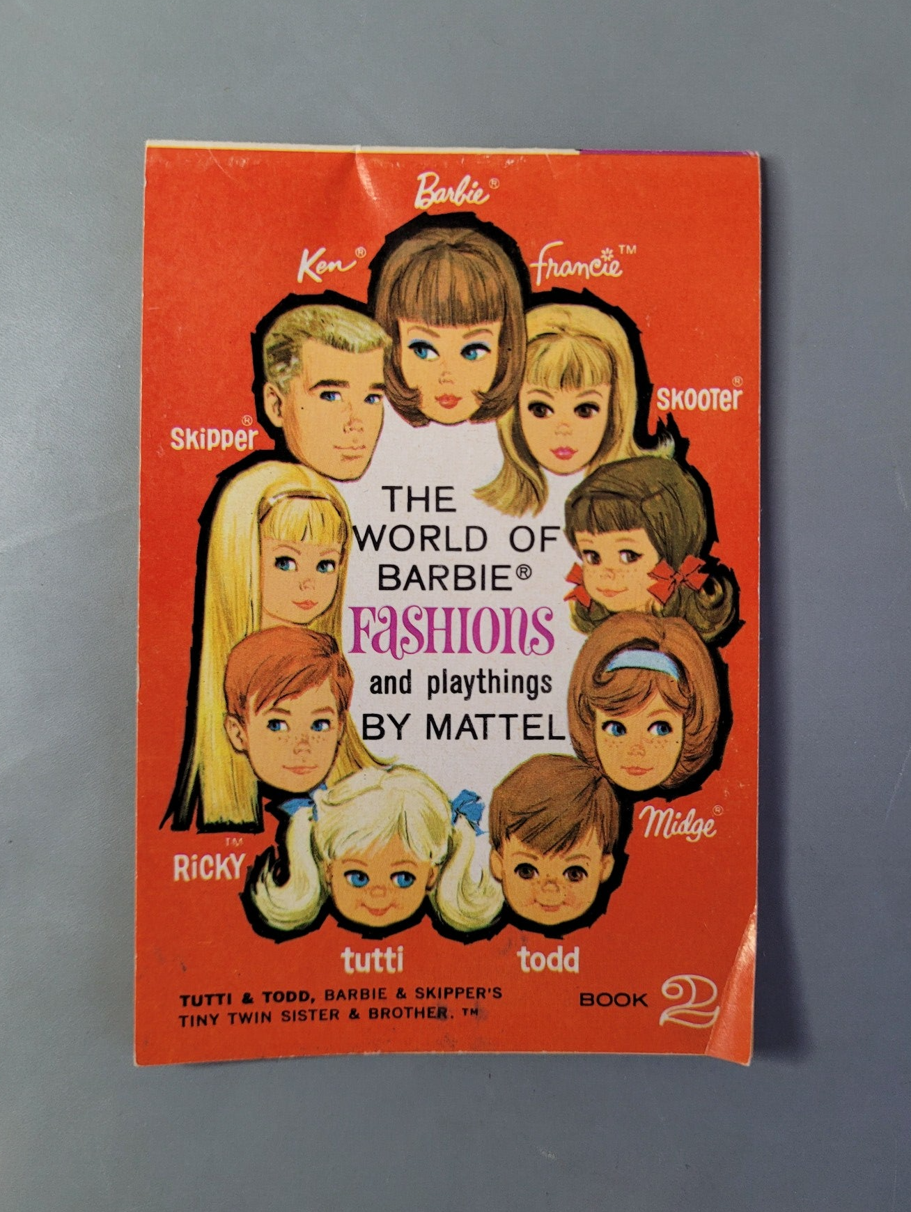Vintage Barbie Fashion Booklet / Nine faces book 2