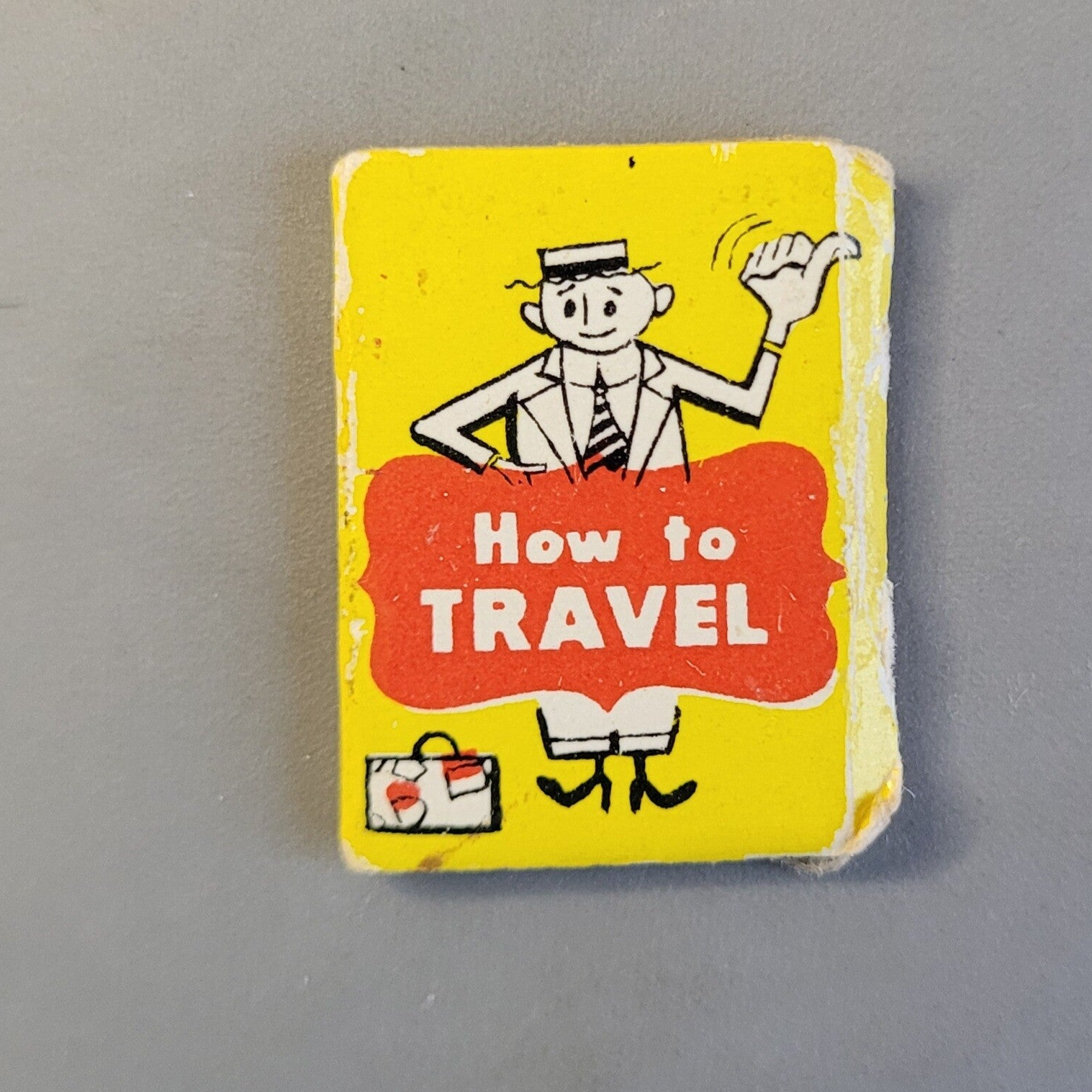 Vintage Barbie boekje "How To Travel"