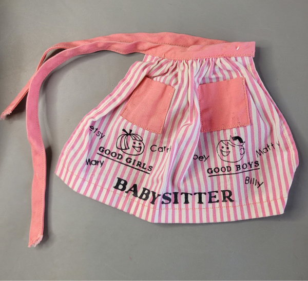 Vintage Barbie Baby sits - #953 - Schort