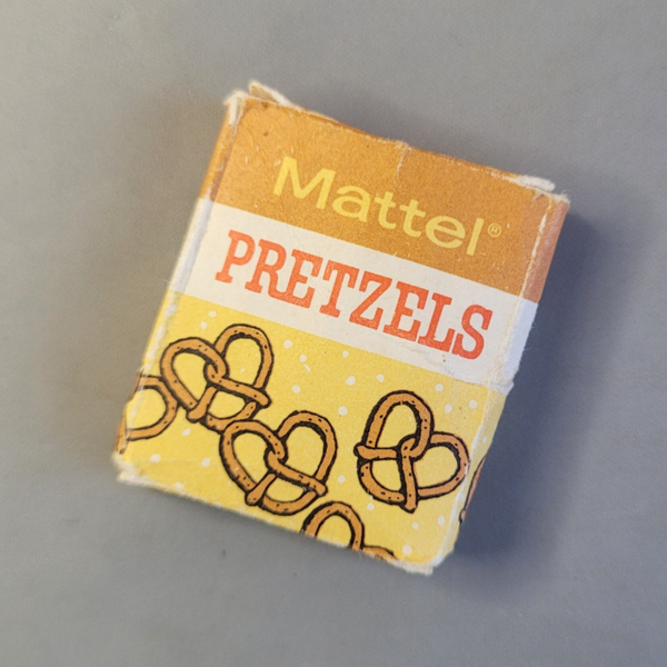 Vintage Box of Pretzels