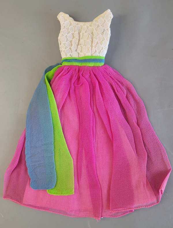 Vintage Barbie Fashion #1638 - Fraternity Dance / dress only