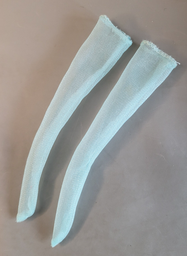 Vintage Barbie licht blauw nylons - #1853 -Now Wow