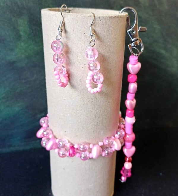 mooie roze set