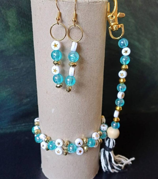 mooie licht blauwe set
