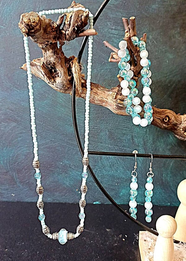 Ketting, oorbellen en armbanden