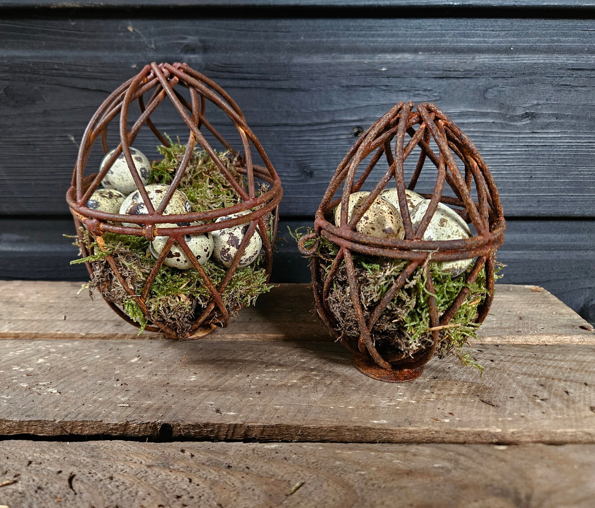 Roestmetalen ei maat S