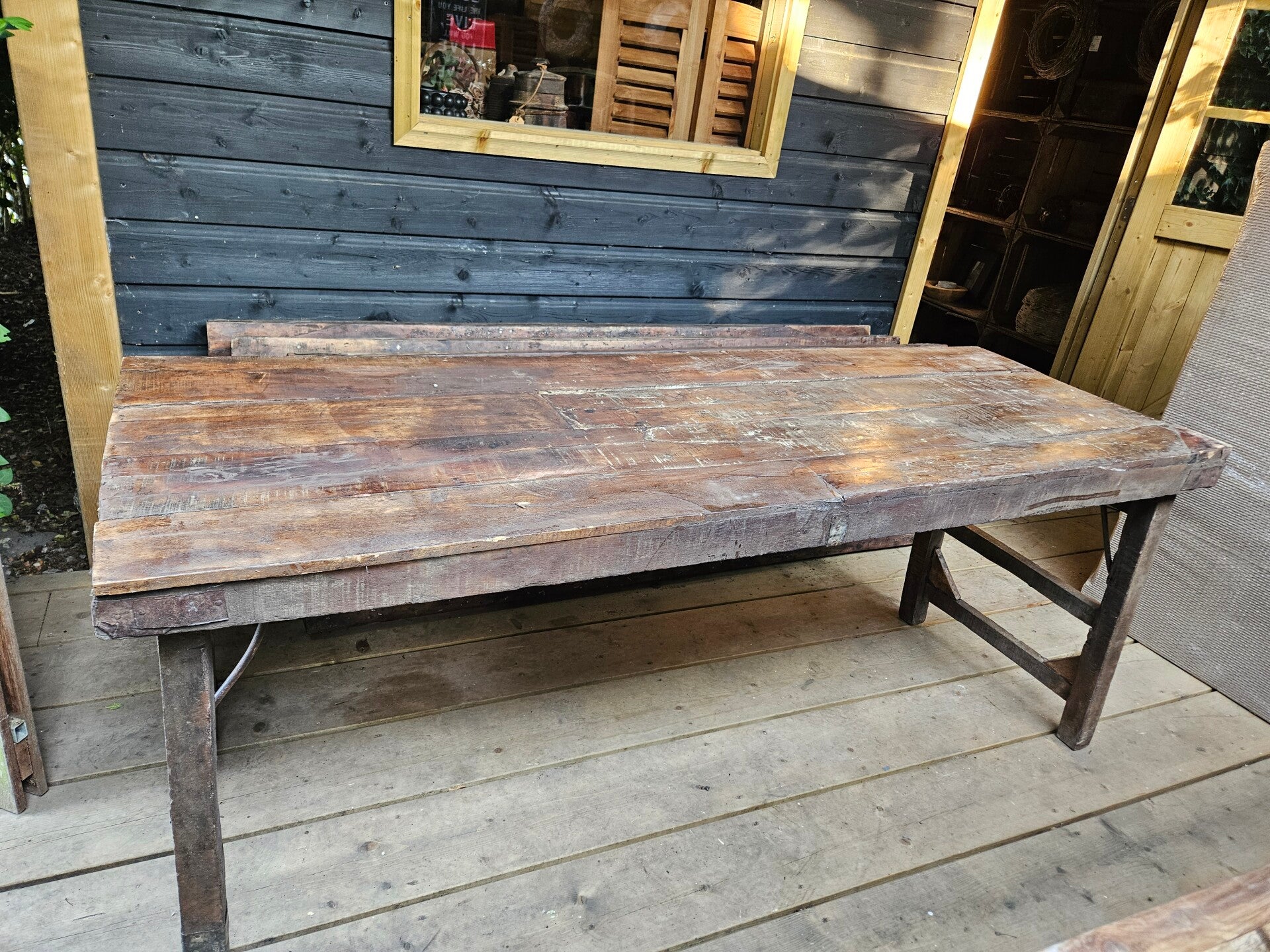 Oude Indiase marktafel