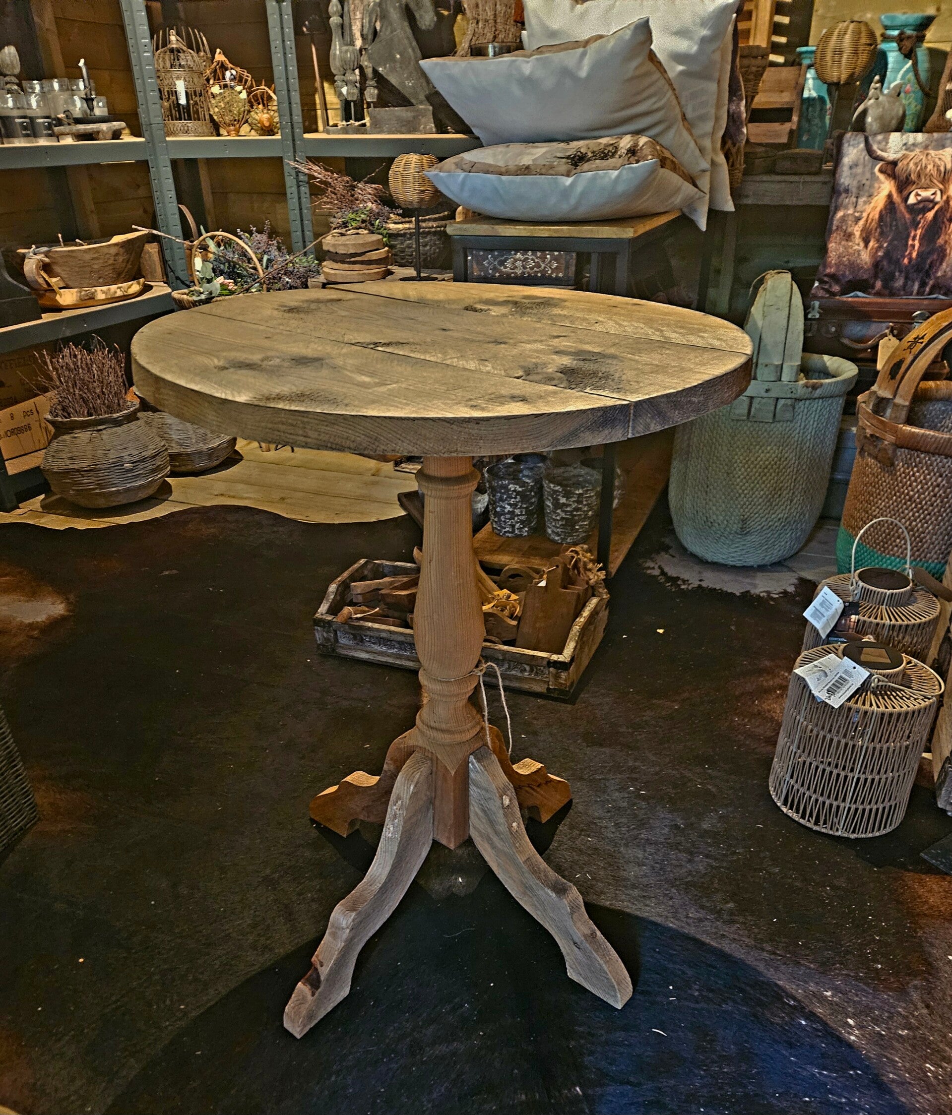 Brocante wijntafel