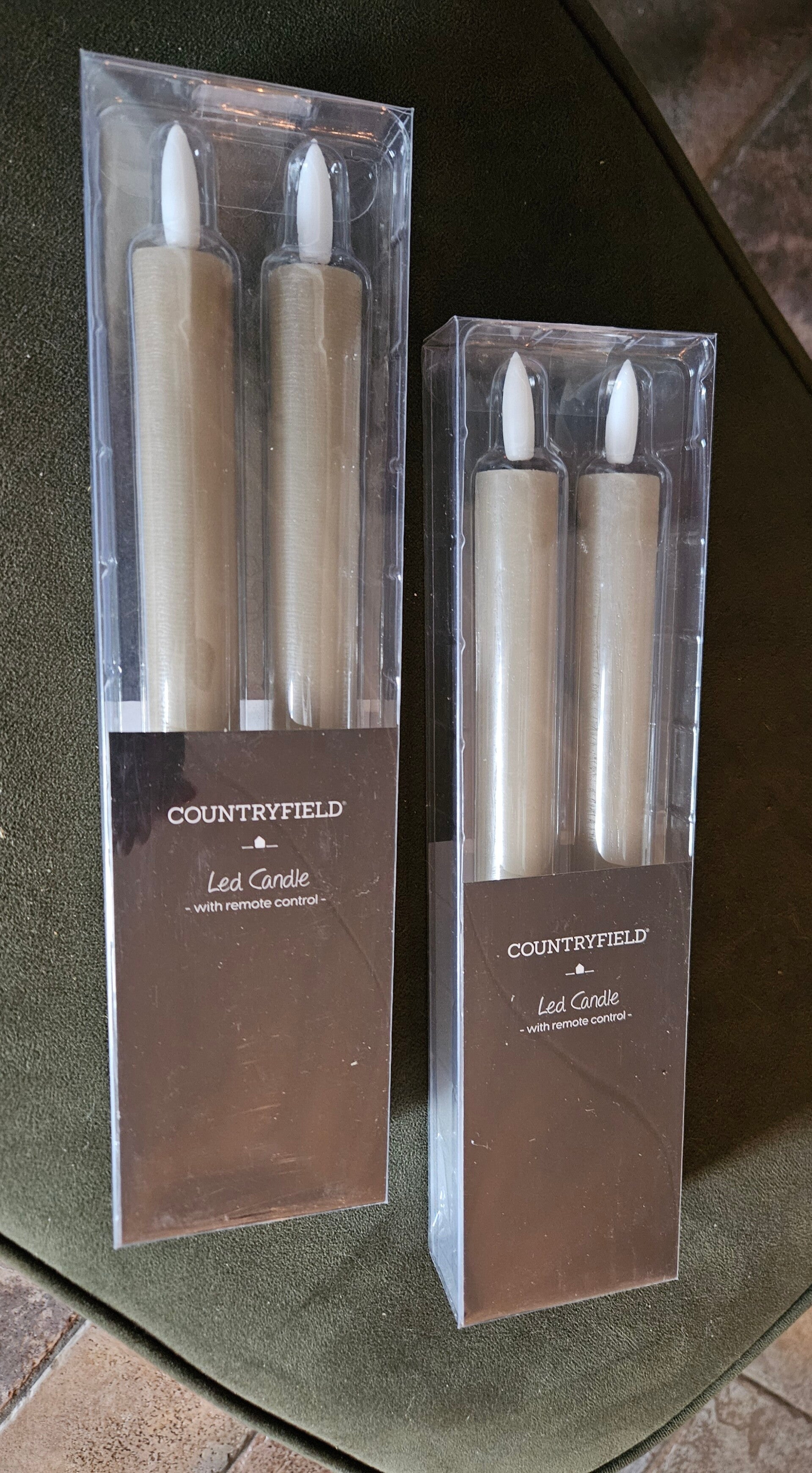 Ledkaars taupe Countryfield