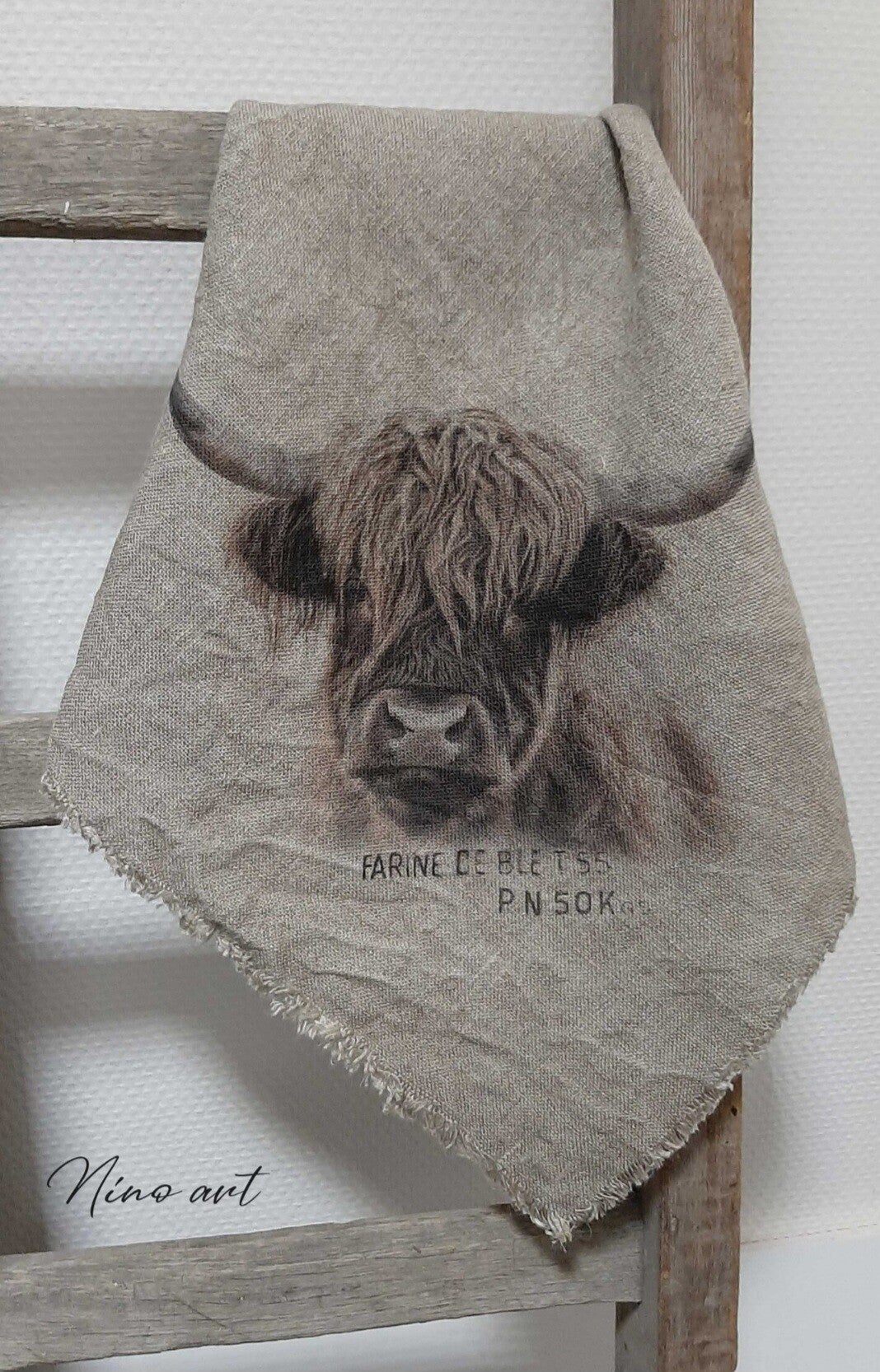 Shabby doek hooglander