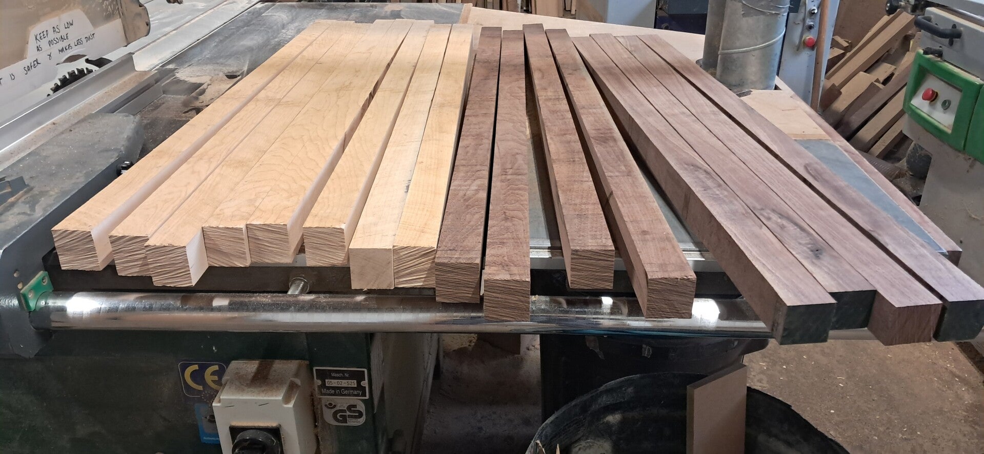 Maple and Walnut Luxury Chessboard