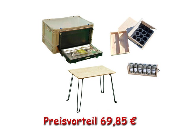 Spar-Set "Camp & Cook Table"