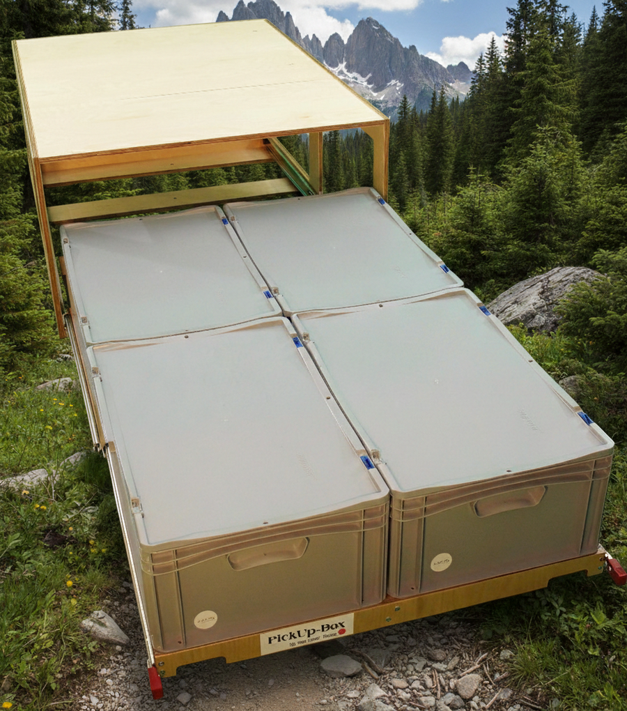 PickUp-Box Camplife mit Schwerlastauszug