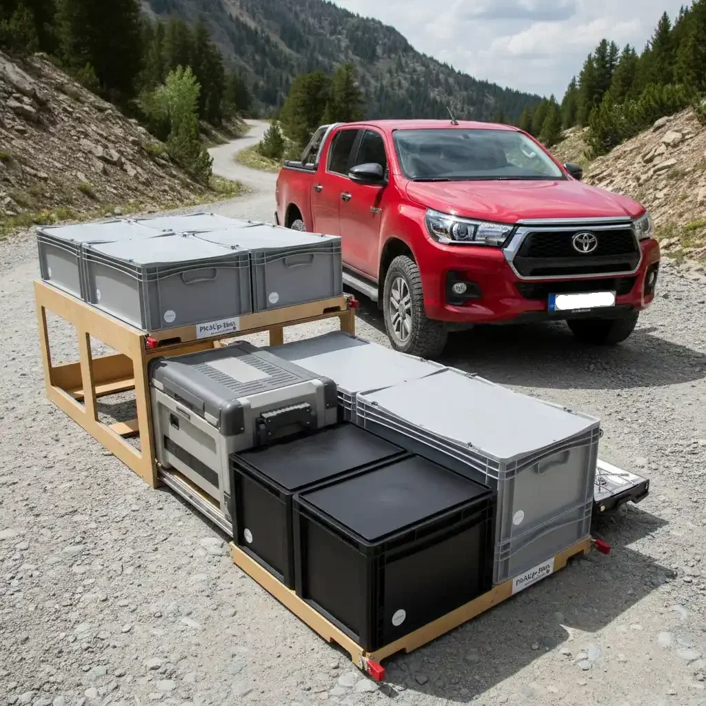 PickUp-Box im Hilux Einsatz