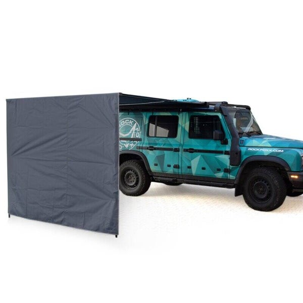ROCKFOXX Front-Wand für Seiten-Markise 250 cm Breite