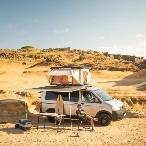 Fahrzeug-Markise Pro, oliv-grün