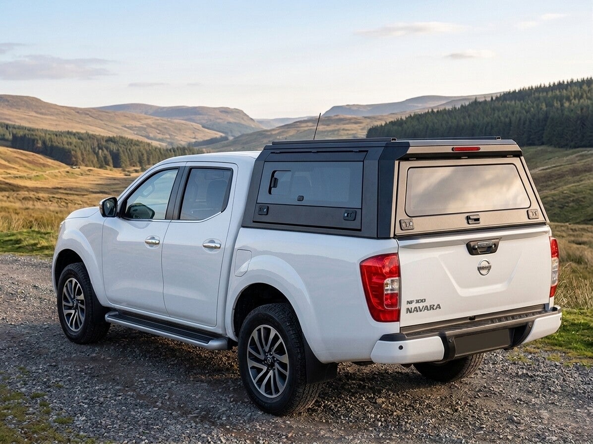 Aluminium Hardtop für Nissan Navara BJ. 2015-2022 Doppelkabine