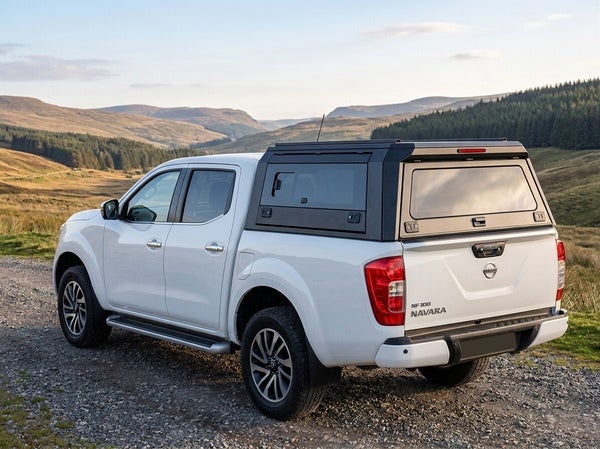 Aluminium-Hardtop für Nissan Navara Bj. 2015–2022, Doppelkabine