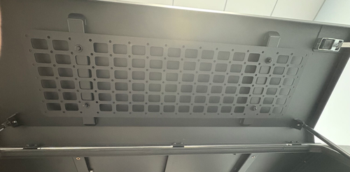 Gitter für die Seitenklappe innen für Pickup Hardtop
