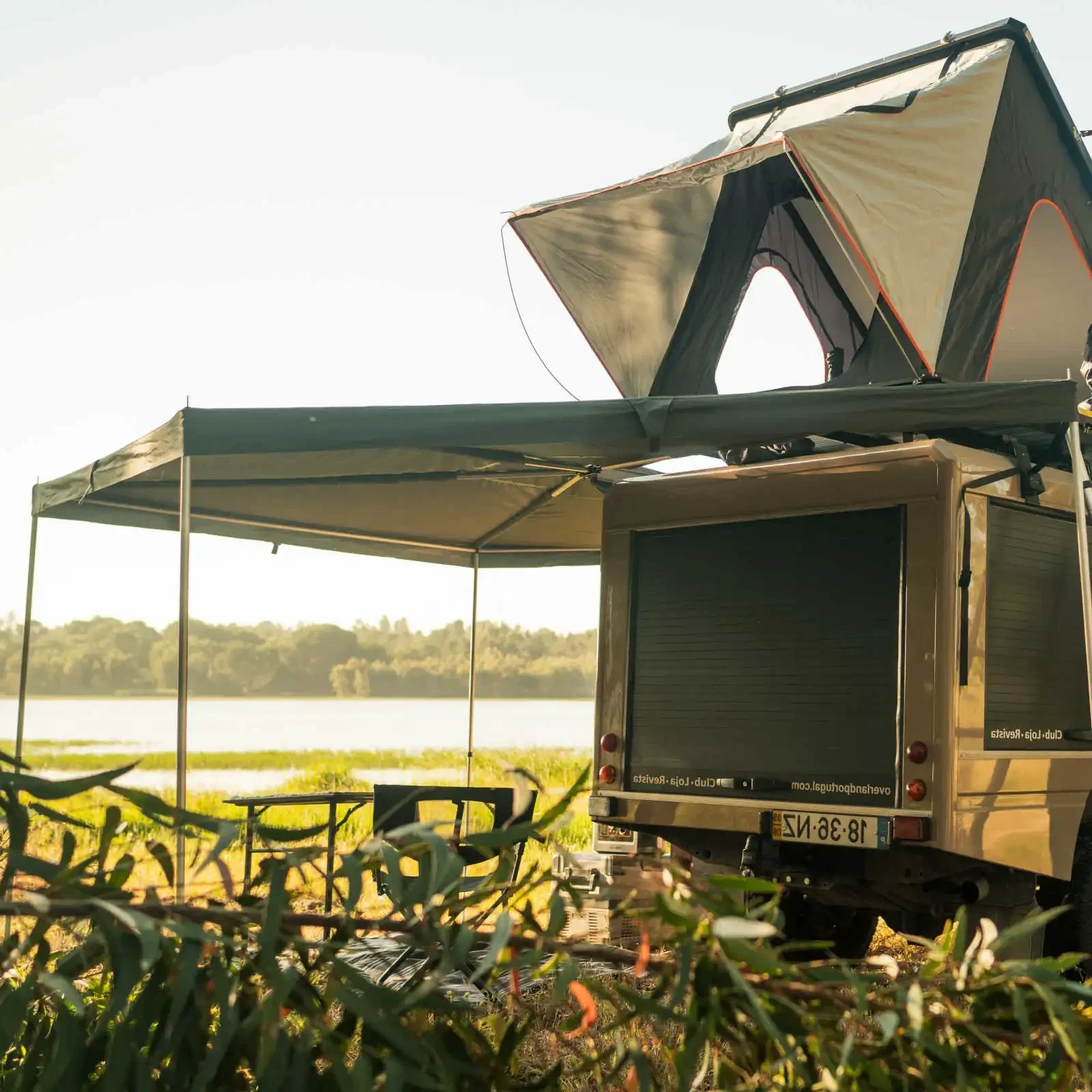 Prime Wing Pro 270° Markise oliv-grün