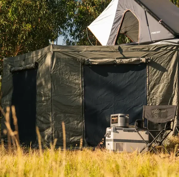 Seitenwände zur Prime Wing Pro Markise, oliv-grün