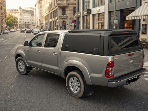 Aluminium-Hardtop für Toyota Hilux Vigo Bj. 2005–2014, Doppelkabine