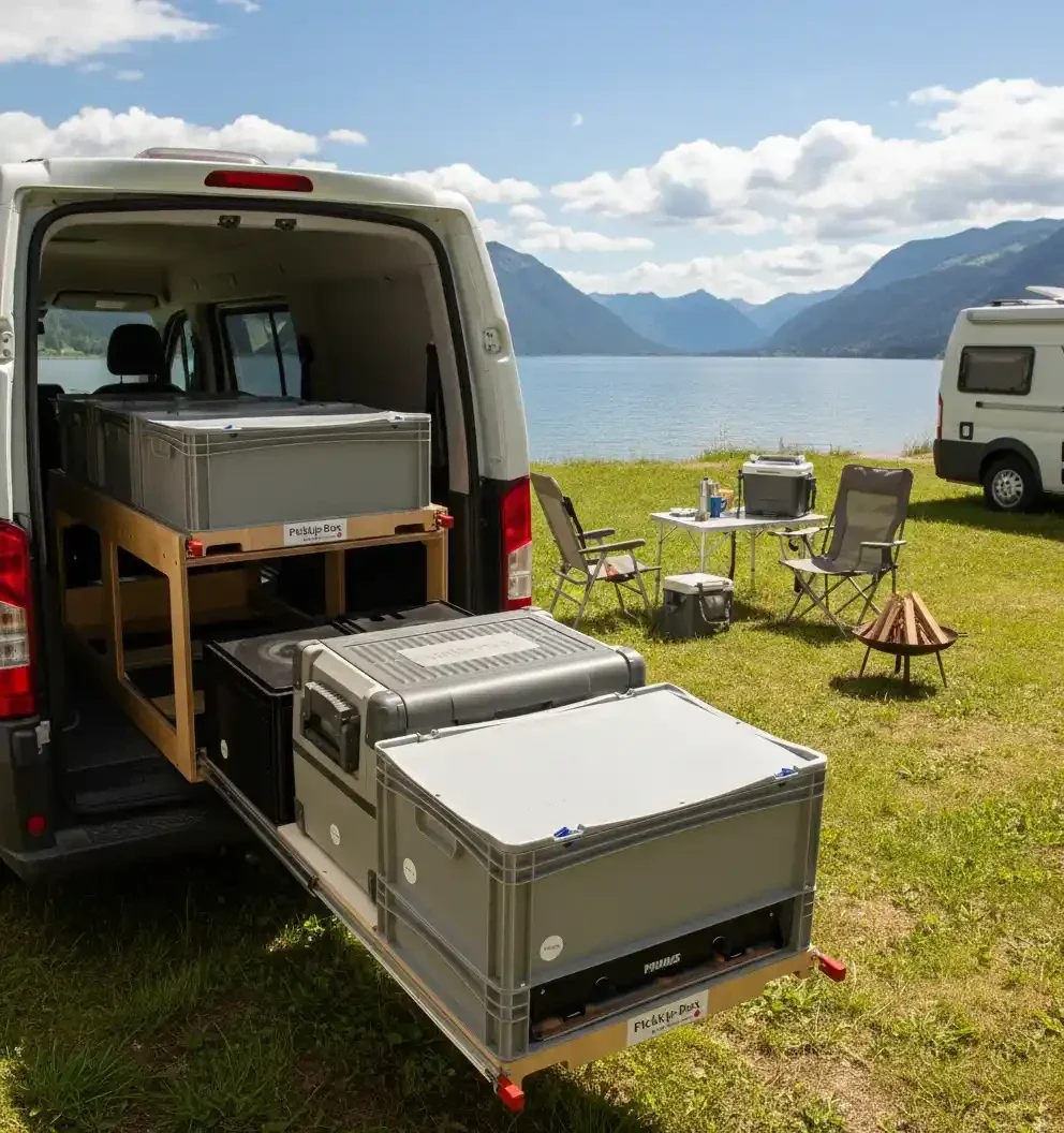 PickUp-Box Vanlife Setup