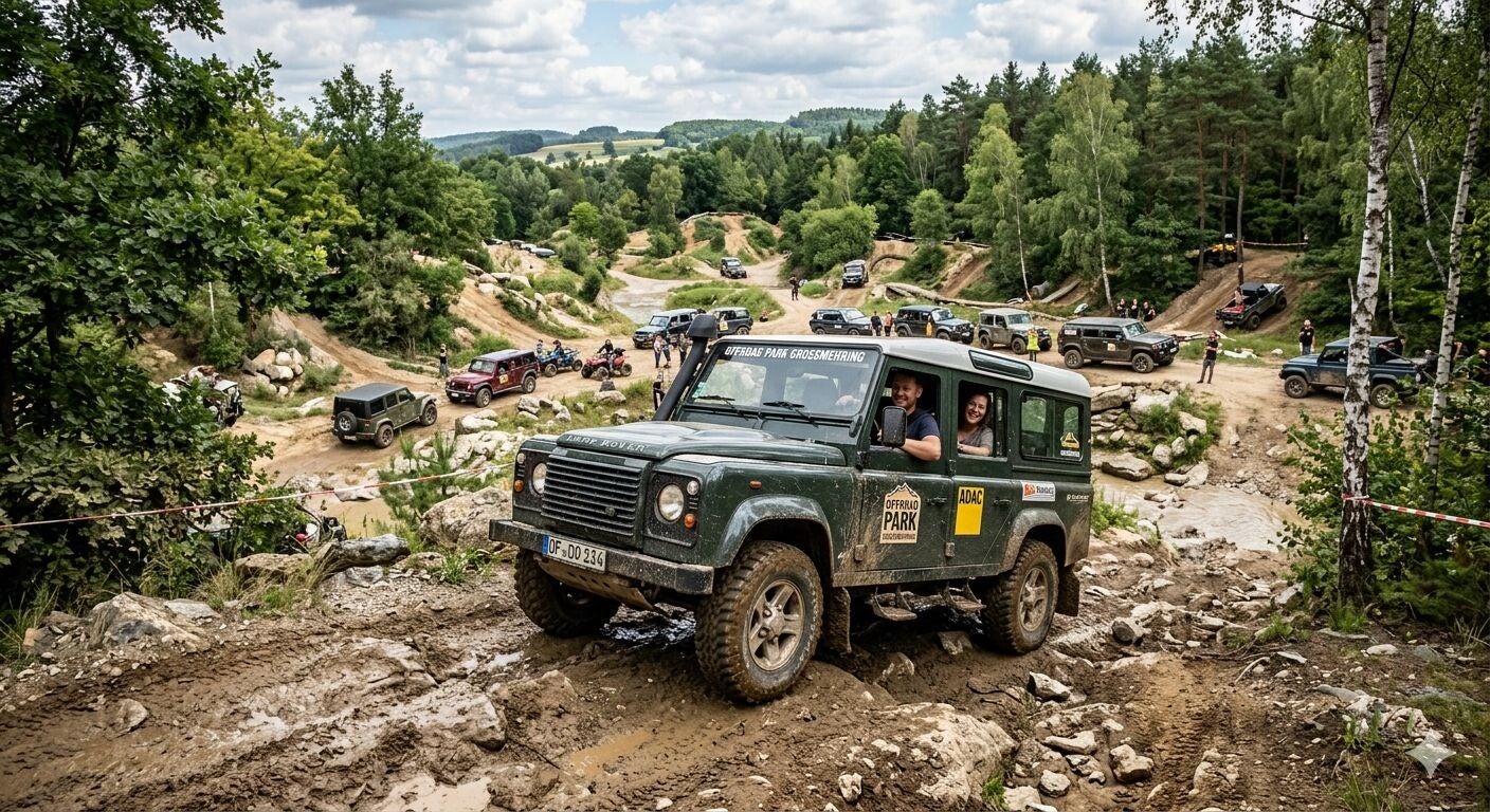 Offroadpark Bayern Großmehring · PickUp-Treffen