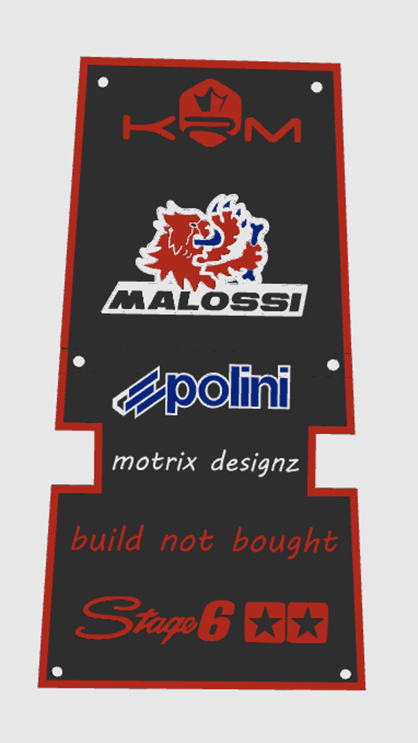 Backplate | full custom