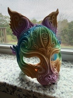 3D Printed Bunny Face Mask – Made to Order
