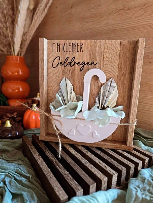 Geldgeschenk "Geldregen"