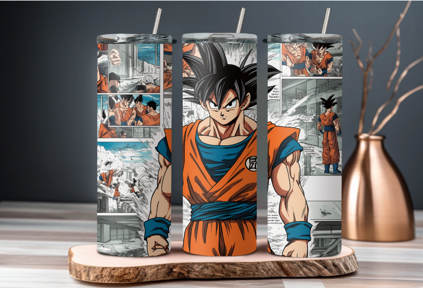 Thermobecher / Kaffeebecher / Tumbler " Dragonball" personalisiert, Geschenkidee