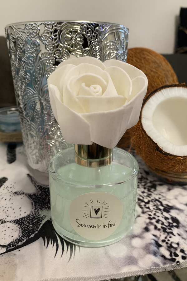 Fleur parfumée artisanale "Souvenir Infini"