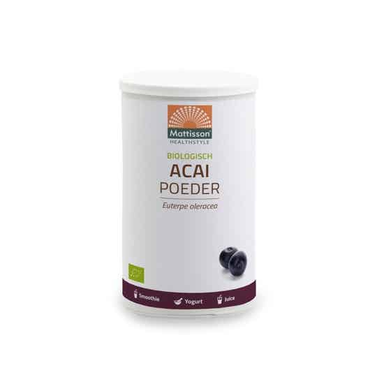 Acai poeder Euterpe oleracea biologisch 125 g