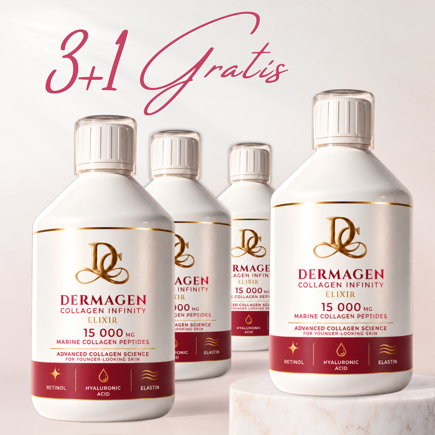 Collageen supplement - DermaGen Collagen Elixir 15.000 - Aanbieding