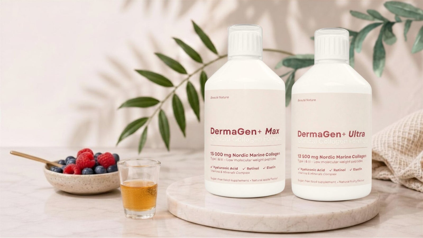 DermaGen Collagen vloeibaar collageen supplementen