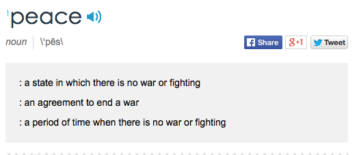 Meaning of Peace | Meaningofpeace