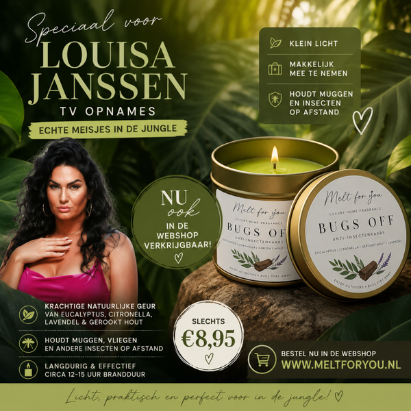 Bugs Off Anti Insecten Kaarsjes