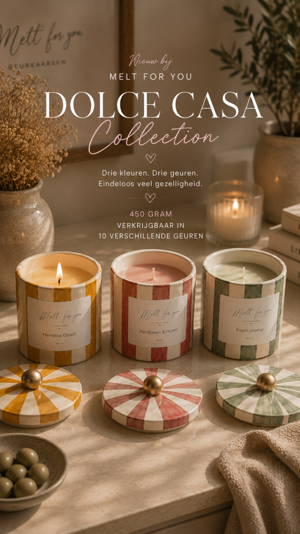 Dolce Casa Geurkaarsen Collectie