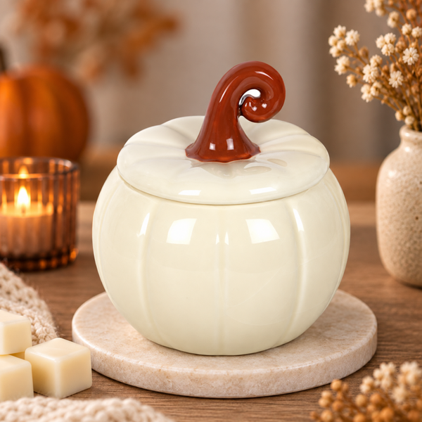 Wax Melt brander pompoen crème