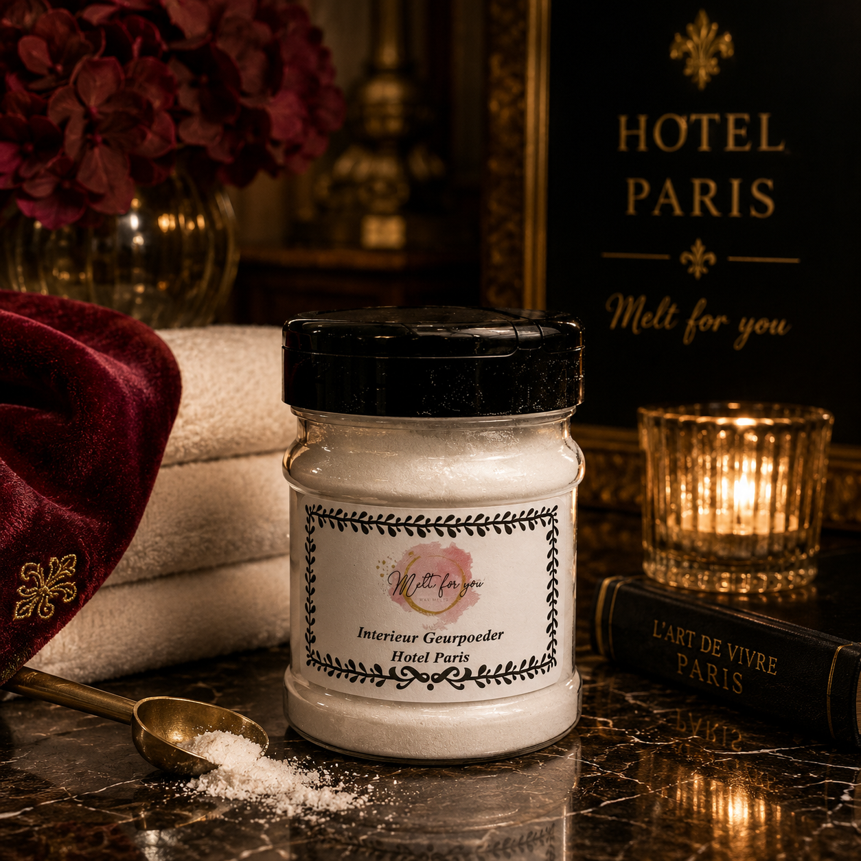 Hotel Paris Interieur Geurpoeder