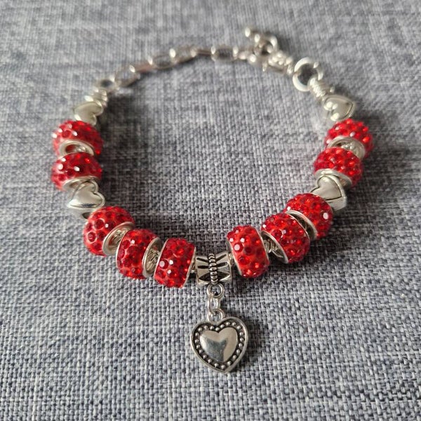 Strassperlenarmband