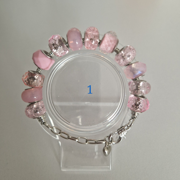 Armband Glas & Strass