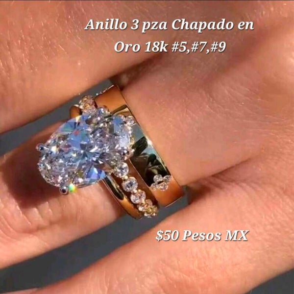 Anillo 3pz